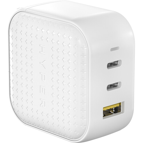 HYPER HyperJuice 66W GaN USB Type-C Charger (White)