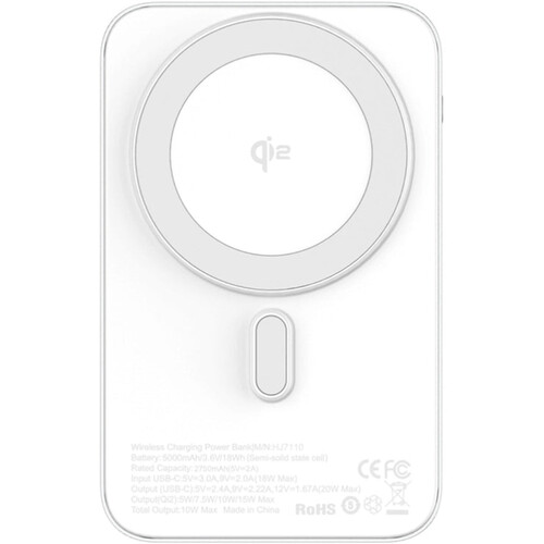 HYPER HyperJuice Next 5K Qi2 Solid-State Power Bank (5000mAh)