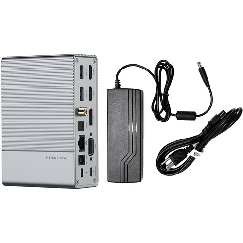 HYPER HyperDrive GEN2 18-in-1 USB Type-C Hub & Hyperjuice 180W Power Adapter Kit
