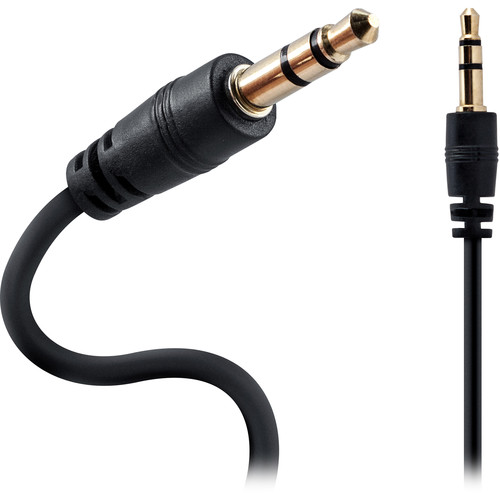 HyperGear 3.5mm Stereo Auxiliary Cable (Black, 2')