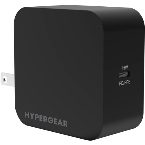 HyperGear SpeedBoost 45W USB-C PD/PPS AC Charger