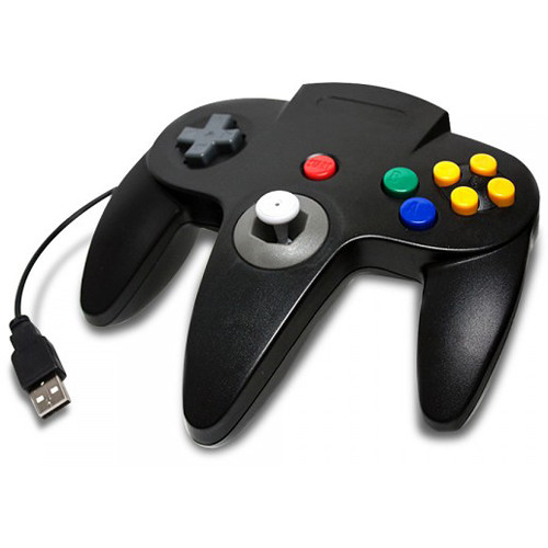 HYPERKIN CirKa N64 USB Controller for PC & Mac (Black)