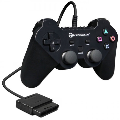 HYPERKIN Warrior Premium Controller for PS2 (Black)