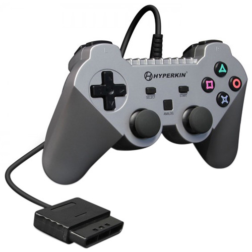 HYPERKIN Warrior Premium Controller for PS2 (Silver)