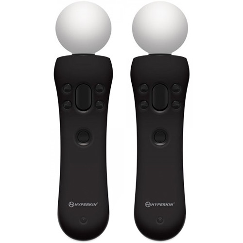 HYPERKIN GelShell PS Move Silicone Skin (Black, 2-Pack)