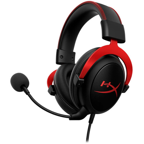 HyperX Cloud II Wired Gaming Headset (Black & Red)