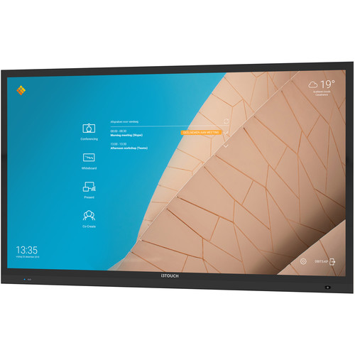 i3 Technologies i3TOUCH Display 65" 4K, 40 Touch Points w/Wall Mount, C-Sense (P5512 includes Cable+Wall Mount)