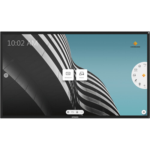 i3 Technologies I3Touch E1065 Interactive Display 65" 4K 20 Touch Points With Wall Mount