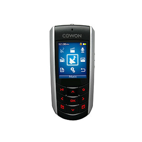 iAudio F2 4GB Portable Media Player with FM Radio and Voice Recording