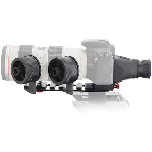 iDC Photo Video SYSTEM ZERO Follow-Focus XL2 Viewfinder/Camera Plate/Canon T2i/70-200mm