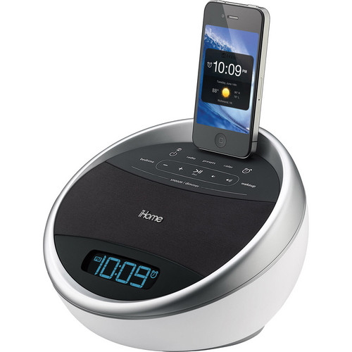 iHome iA17 Color Changing Stereo FM Alarm Clock Radio for iPhone / iPod
