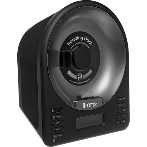 iHome iA63 App-Enhanced Stereo System with Rotating iPhone/iPod Dock