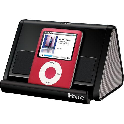 iHome iHM2B Portable MP3 Stereo Speaker