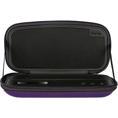 iHome iP37 Portable Speaker System for iPhone/iPod (Purple)