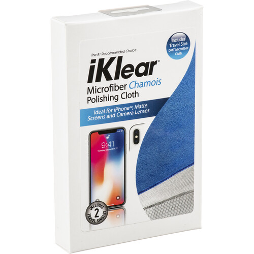 iKlear Microfiber Chamois Polishing Cloth