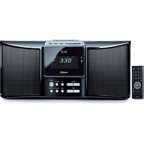 iLuv i169 HD Radio & iPod Dock (Black) I169 B&H Photo Video