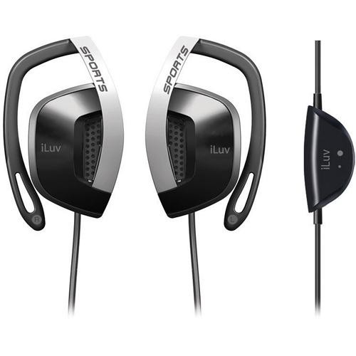 iLuv i303 Clip-On Stereo Headphones (Black)