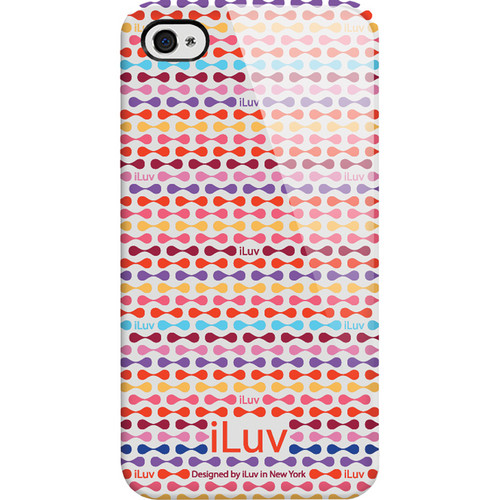 iLuv Festival Hardshell Case for iPhone 4 Series (Red)