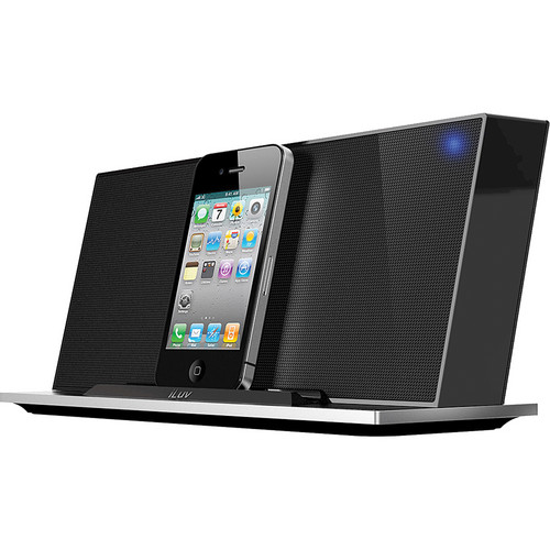 iLuv iMM288 Stereo Speaker Dock for iPhone and iPod IMM288BLK