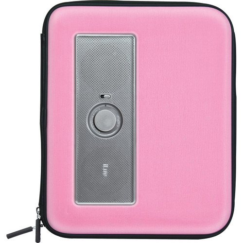 iLuv iSP210 MusicPac Portable Stereo Speaker Case for iPad (Pink)
