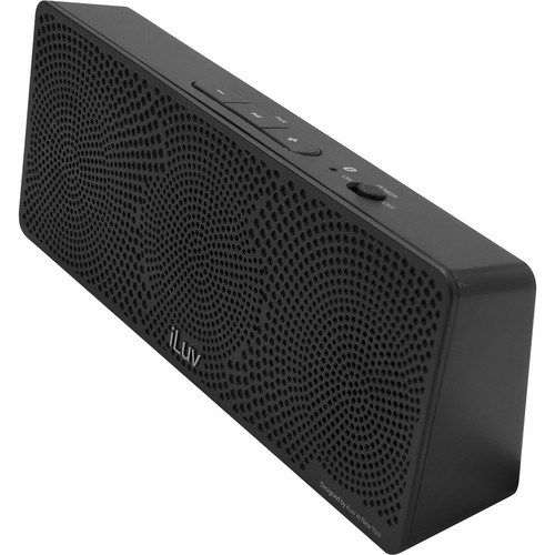 iLuv MobiTour Portable Bluetooth Wireless Stereo Speaker (Black)