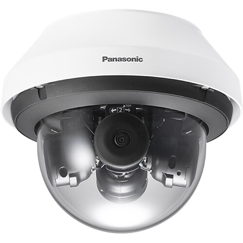 i-PRO iPro WV-S8531N 8MP Panoramic Multisensor Outdoor Network Dome Camera (White)