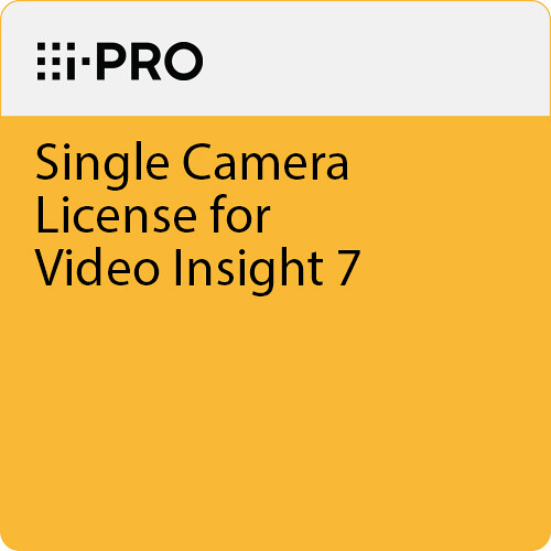 i-PRO Single Camera License for Video Insight 7