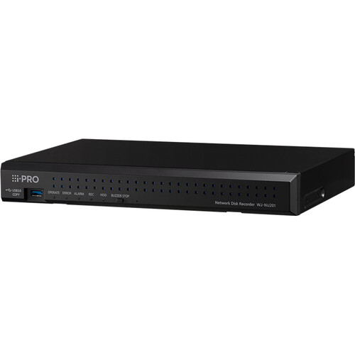 i-PRO WJ-NU201K 8-Channel 8MP NVR (No HDD)