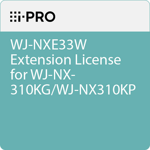 i-PRO WJ-NXE33W Extension License for WJ-NX310KG/WJ-NX310KP