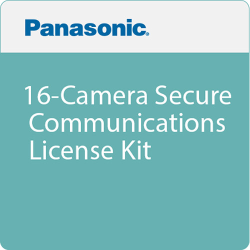 i-PRO 16-Camera Secure Communications License Kit