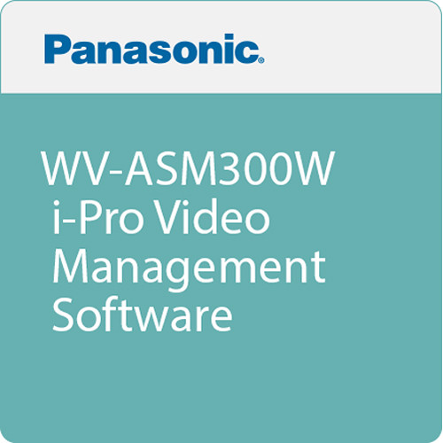 i-PRO WV-ASM300W i-PRO Video Management Software
