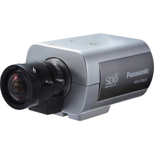 i-PRO WV-CP634 Super Dynamic 6 700 TVL Box Camera (No Lens)
