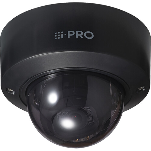 i-PRO WV-S2236LG-B 2MP Indoor Network Dome Camera with Night Vision (Black)