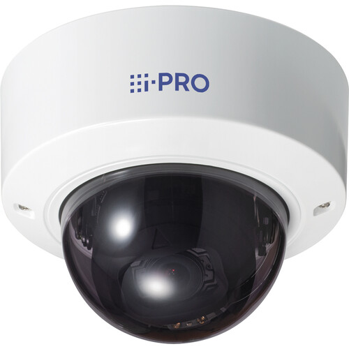 i-PRO WV-S2236LGA 2MP Indoor Network Dome Camera with 2.9-9mm Lens (White, Smoke Dome)