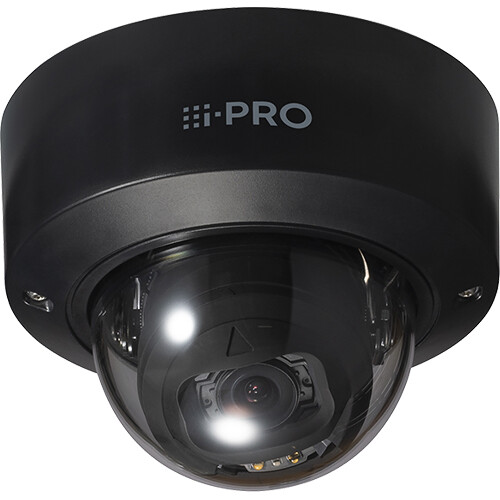 i-PRO WV-S22500-V3L1 5MP Indoor Network Dome Camera with Night Vision (Black)