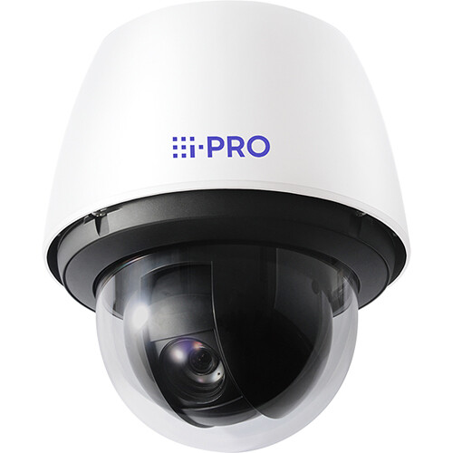 i-PRO 2MP Outdoor PTZ Network Dome Camera with 4.25-170mm Lens & Heater (Salt-Resistant, Clearsight Dome)