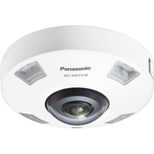 i-PRO WV-X4573LM i-PRO 12MP Outdoor Network 360° Fisheye Dome Camera with Night Vision