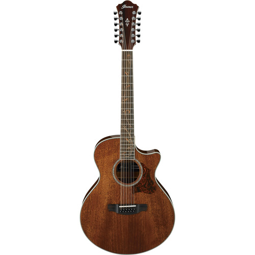 Ibanez アイバニーズ 12弦 エレアコ AE2412-NT 美品 Ibanez AE2412 AE Series 12-String Acoustic/Electric AE2412NT B&H