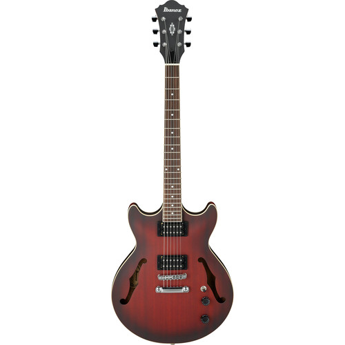 Ibanez AM53 Artcore Series Hollow-Body Electric Guitar (Sunburst Red)