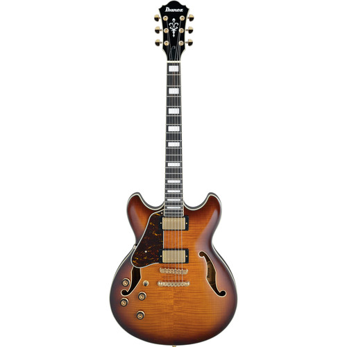Ibanez AS93FM Artcore Expressionist Series Hollow-Body Electric Guitar (Left-Handed, Violin Sunburst)