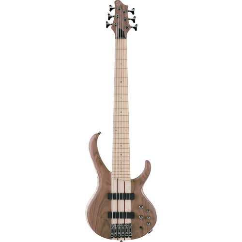 Ibanez BTB676MNTF Six-String Electric Bass Guitar (Natural)