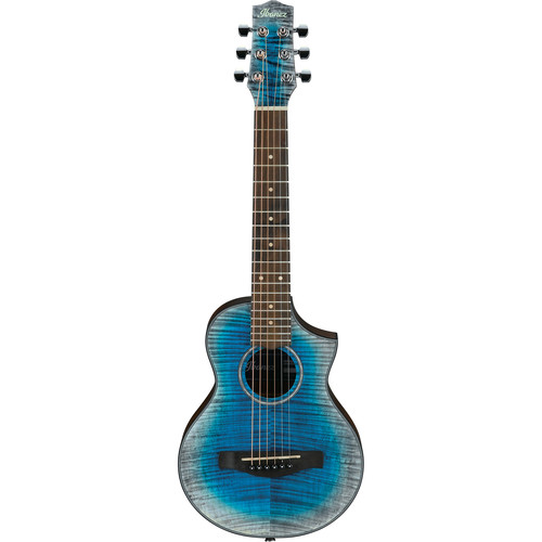 Ibanez EWP32FM EWP Series Acoustic Guitar (Glacier Blue Low Gloss)