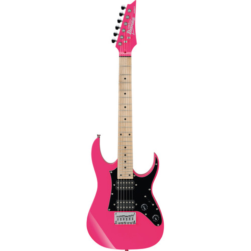 Ibanez Mikro ピンクエレキギター Ibanez GRGM21M miKro Series Electric Guitar GRGM21MVPK B&H Photo