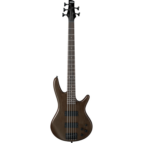 Ibanez GSR205BWNF GIO Series 5-String Electric Bass Guitar (Walnut Flat)