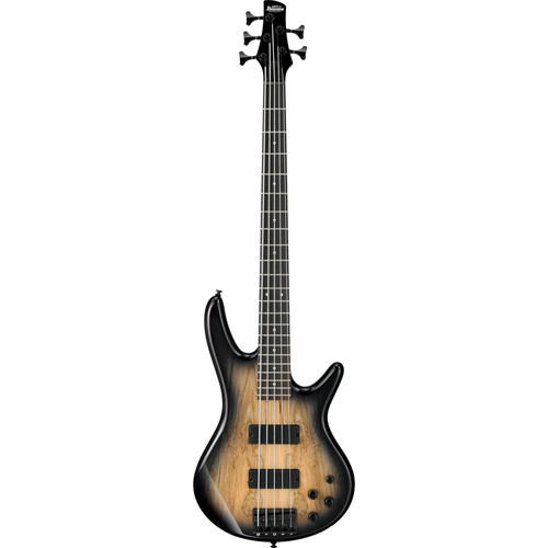 Ibanez GSR205SMNGT Gio Series 5-String Electric Bass Guitar (Natural Gray Burst)