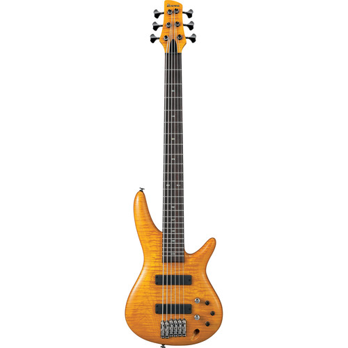 Ibanez GVB1006 Gerald Veasley Signature Series 6-String Electric Bass (Amber)