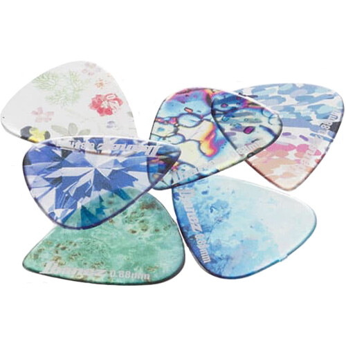 Ibanez Kaleido Guitar Picks (Medium-Heavy, 6-Pack)