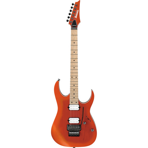 Ibanez Prestige RG Series RG652AHMS Electric Guitar with Case (Orange Metallic Burst Flat)