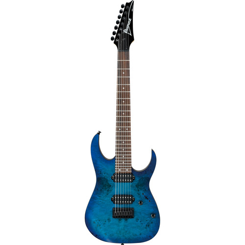 Ibanez RG7421PB RG Standard Series 7-String Electric Guitar (Sapphire Blue Flat)
