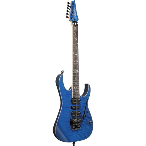 Ibanez J Custom RG8570 6-String Electric Guitar with Case (Royal Blue Sapphire)